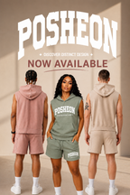 WHITE Logo Print Unisex Sleeveless Hoodie & Shorts Set