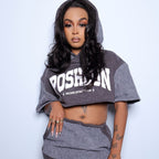 Posheon Signature Hoodie 2-Piece Set – Shadow