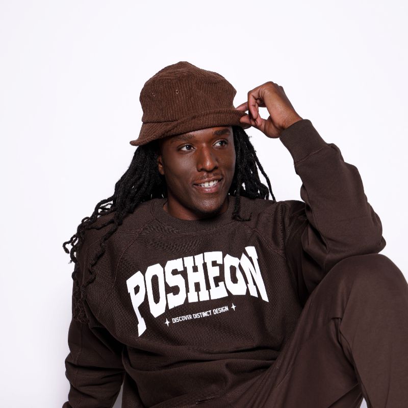 Posheon Essential 450 GSM Heavyweight Crewneck Sweatsuit