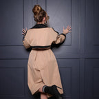 Posheon Prestige Oversized Long Trench Coat